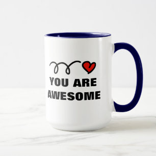 Tasse de Saint-Valentin avec le modèle personnel