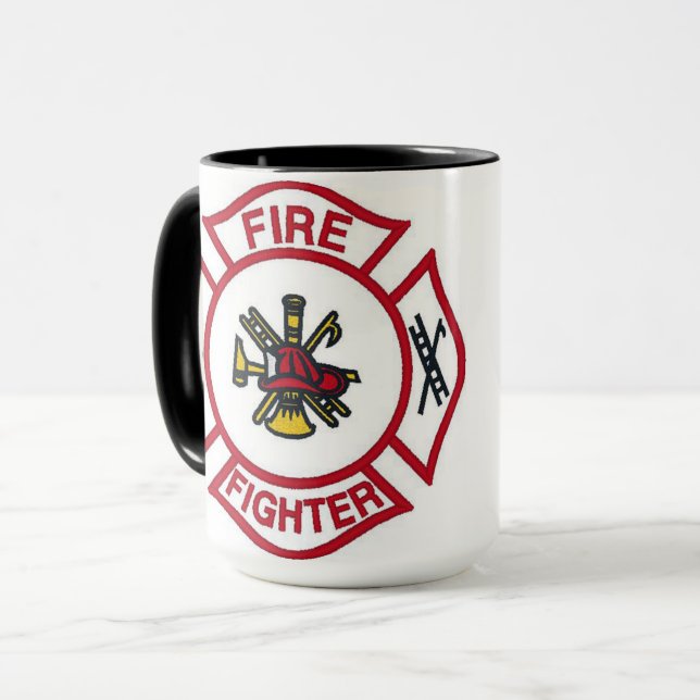 tasse de sapeur-pompier (Devant gauche)