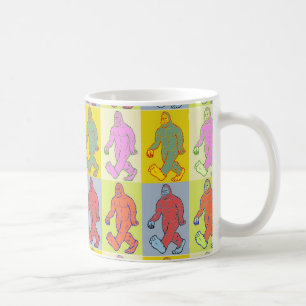 Tasse de Sasquatch d'art de bruit