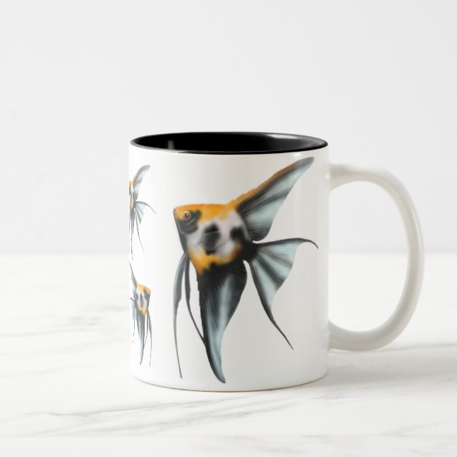Tasse de scalaire de Koi (Droit)