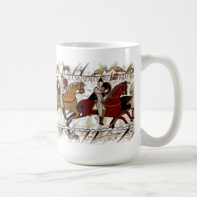 Tasse de scène de tapisserie de Bayeux (Droite)