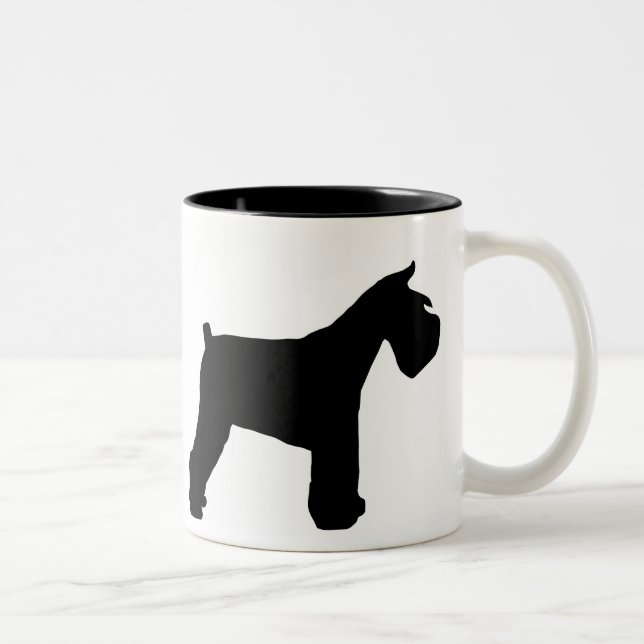 Tasse de Schnauzer (Droit)