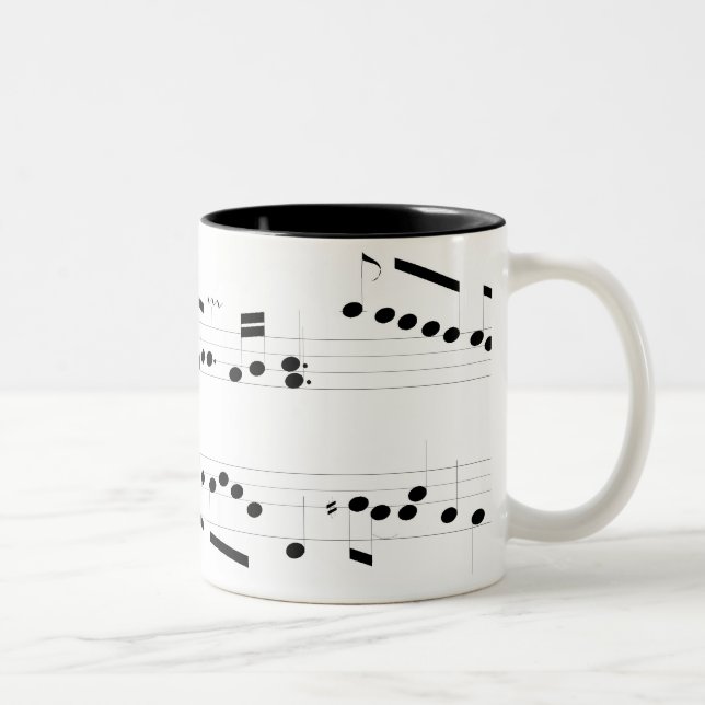 Tasse de score de musique de Michael Rose (Droit)