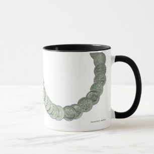 Tasse de sculpture en dixième de dollar