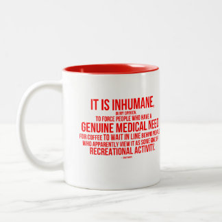 Tasse de secours de café