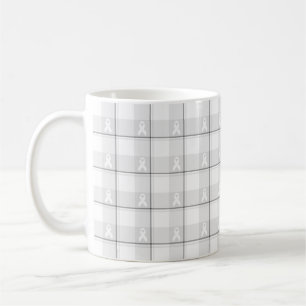 Tasse de sensibilisation au cancer du poumon à car