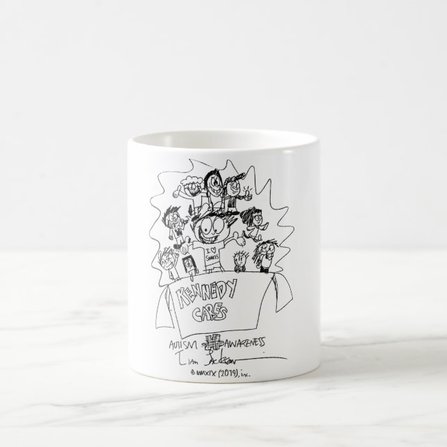 Tasse de sensibilisation sur l'autisme (Centre)