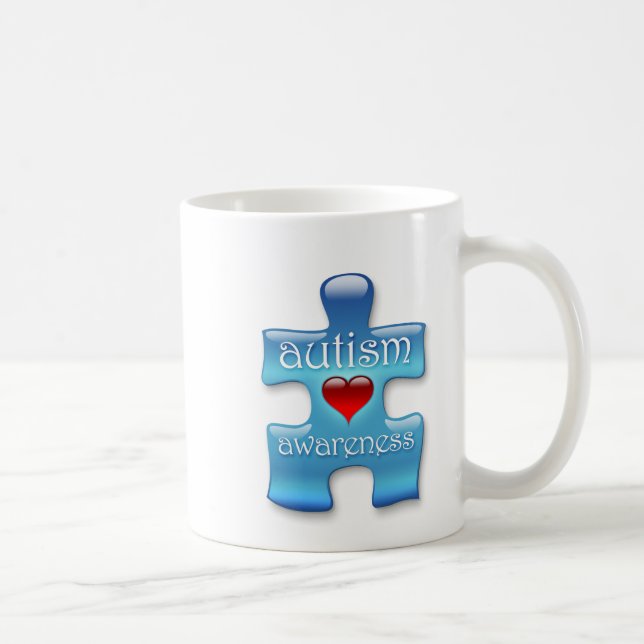 Tasse de sensibilisation sur l'autisme (b) (Droite)