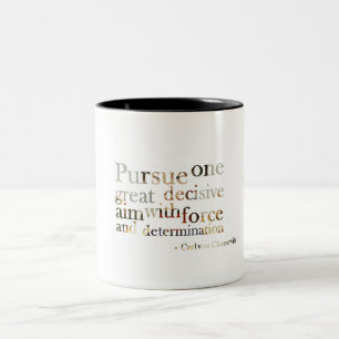 Tasse de série de profil de Clausewitz -- Force