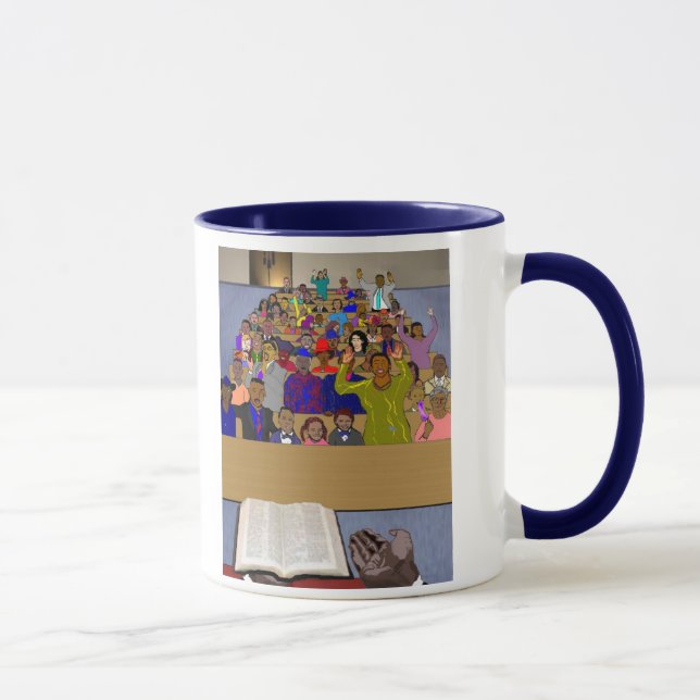 Tasse de sermon de dimanche (Droite)