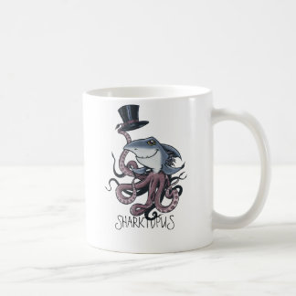 Tasse de Sharktopus de bande dessinée