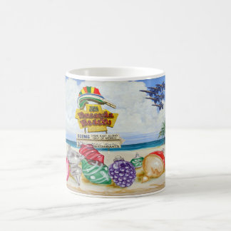 Tasse de signe de plage de Pensacola et d'anges