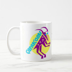 Tasse de signe de zodiaque de Capricorne