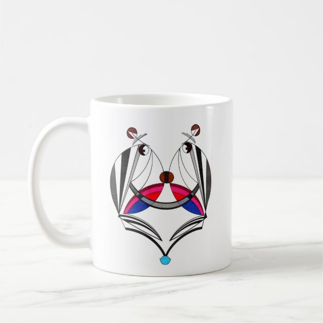 Tasse de signe de zodiaque de Gémeaux (Gauche)