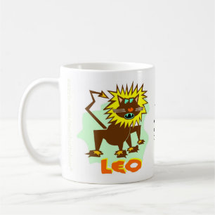 Tasse de signe de zodiaque de Lion