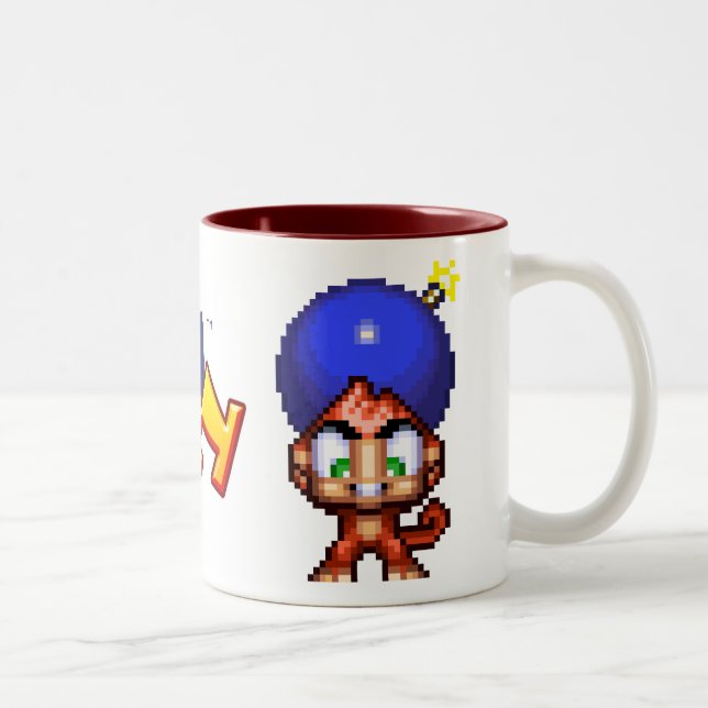 Tasse de singe de bombe (Droit)