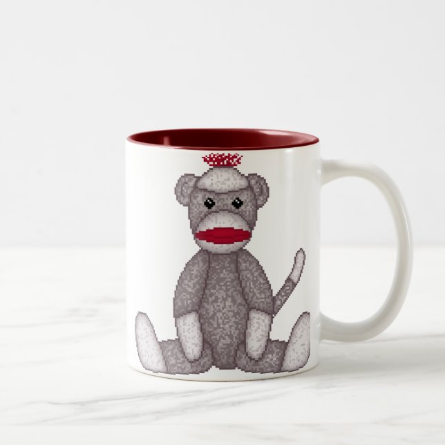 Tasse de singe de la chaussette de Lura (Droit)