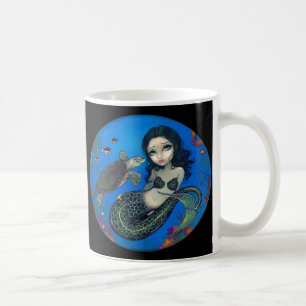 Tasse "de sirène de tortue de mer"