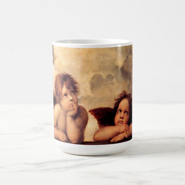Tasse de Sistine Madonna d'anges de Raphael (Centre)