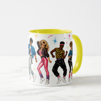 Tasse de soirée dansante 80's