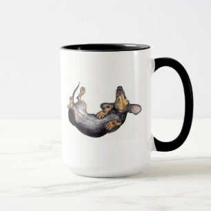 tasse de sommeil de teckel