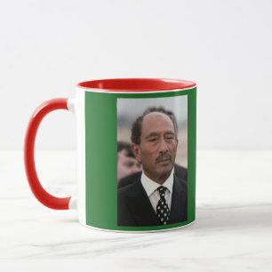 Tasse de sonnerie d'Anwar Sadat