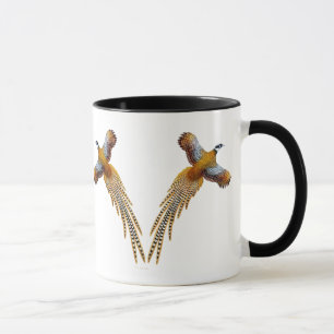 Tasse de sonnerie de faisans de premiers