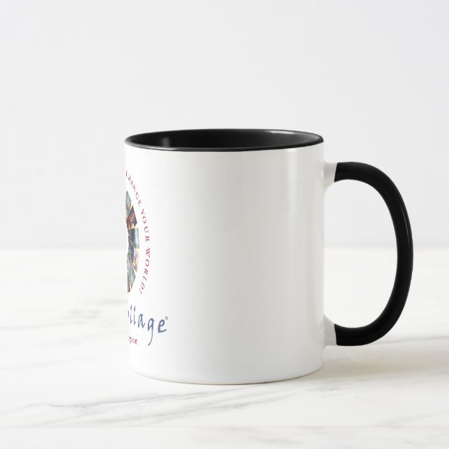 Tasse de sonnerie de logo de SoulCollage® (Droite)