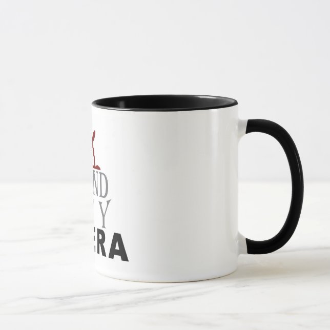 Tasse de sonnerie d'opéra de ville d'île (Droite)