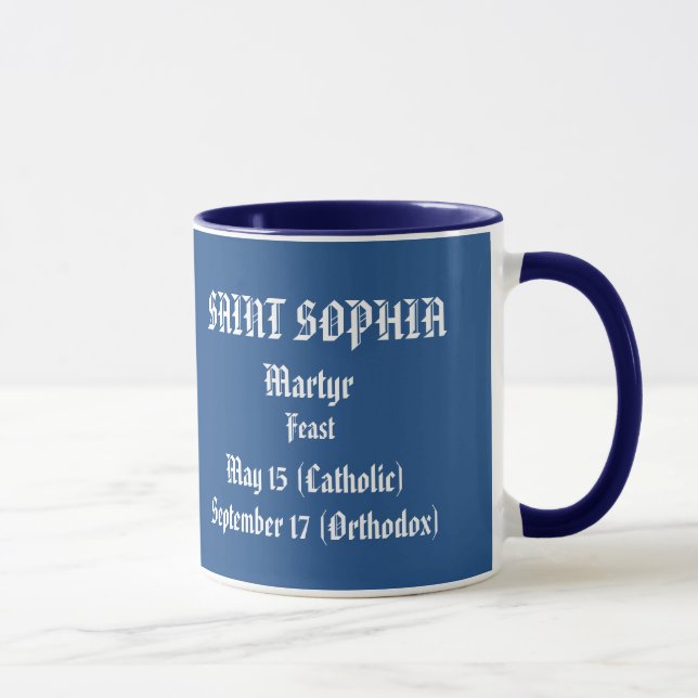 Tasse de Sophia de saint (Droite)