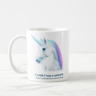 Tasse de souhait de licorne
