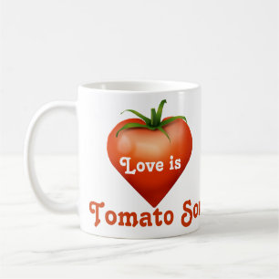 Tasse de soupe à tomate