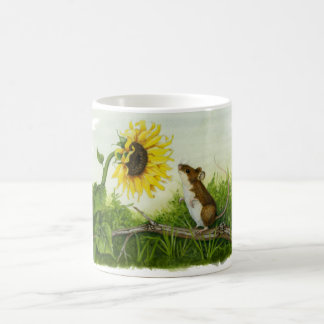 Tasse de souris de tournesol