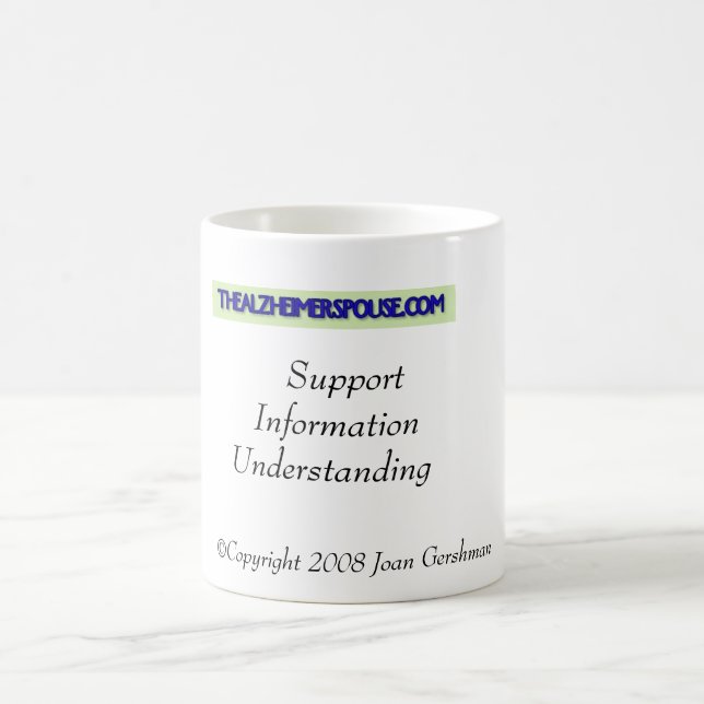 Tasse de soutien de conjoint d'Alzheimer (Centre)