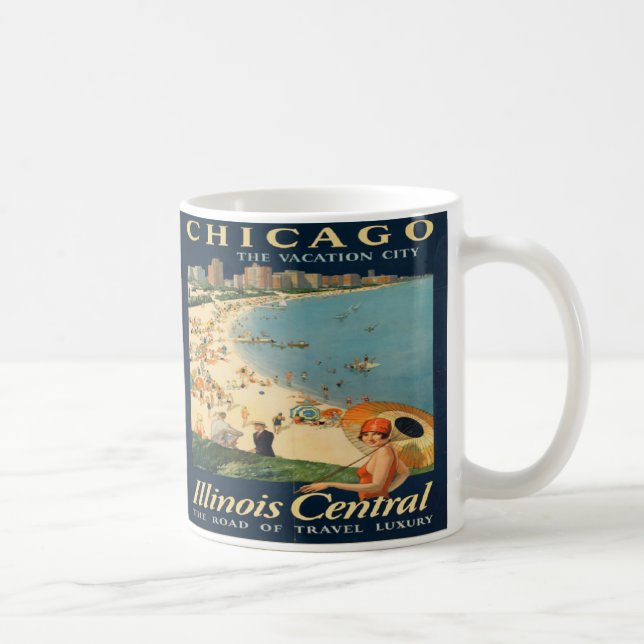 Tasse de souvenir de Chicago (Droite)