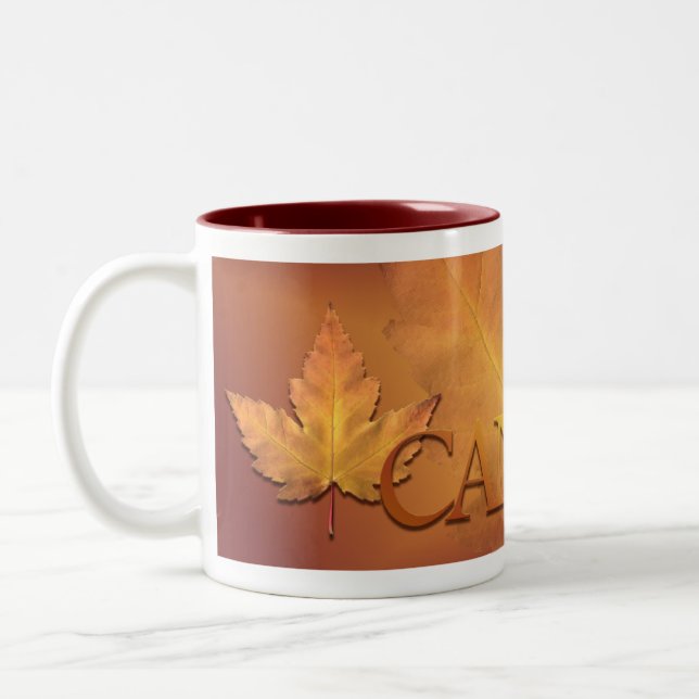 Tasse de souvenir de feuille d'érable du Canada de (Gauche)