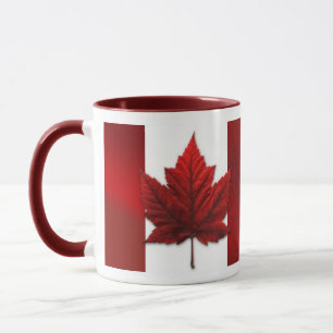 Tasse de souvenir de feuille d'érable du Canada de