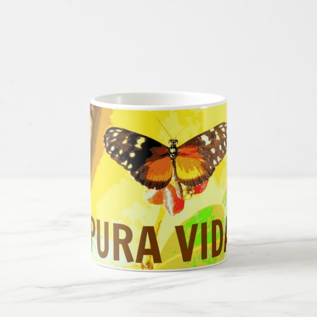 Tasse de souvenir du Costa Rica de papillon de (Centre)
