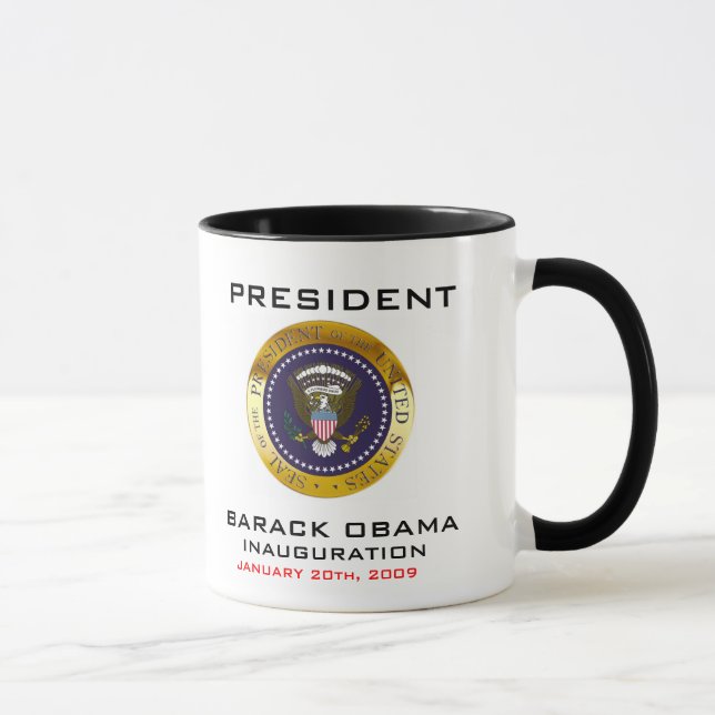 TASSE DE SPECIAL DE PRÉSIDENT BARACK OBAMA (Droite)