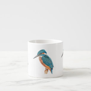 Tasse de spécialité de martin-pêcheur