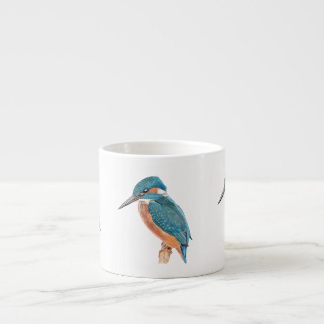 Tasse de spécialité de martin-pêcheur (Devant)