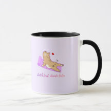 Tasse de sport pour chiot mignon – Humour de fitne