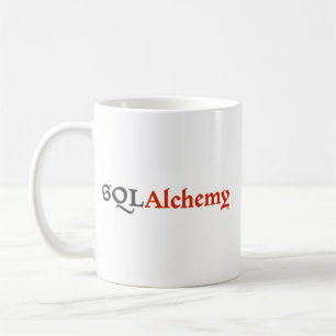 Tasse de SQLAlchemy avec le slogan
