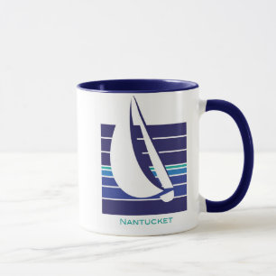 Tasse de Square_Nantucket de bleus de bateau