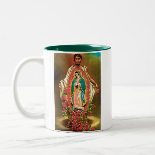 Tasse de St Juan Diego Guadalupe (Gauche)