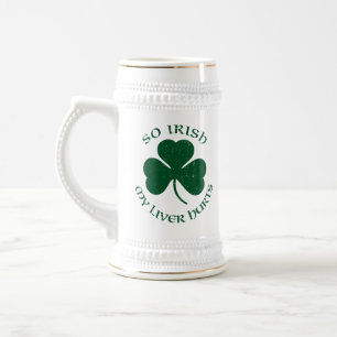 Tasse de St Patty customisée