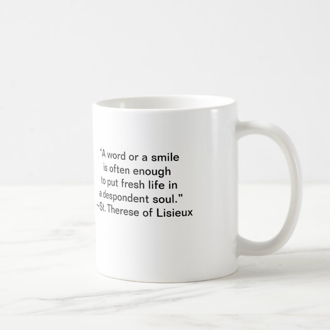Tasse de St Therese (Droite)