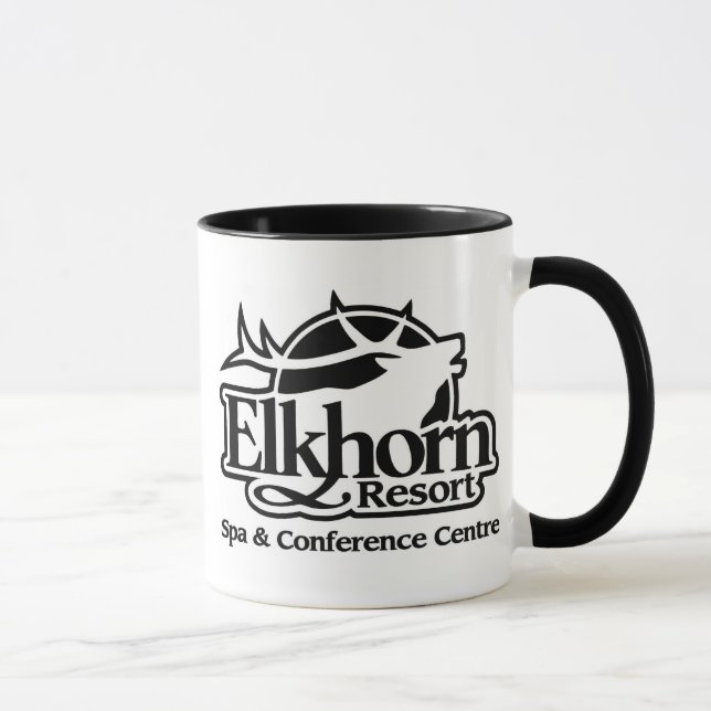 Tasse de station de vacances d'Elkhorn grande (Droite)