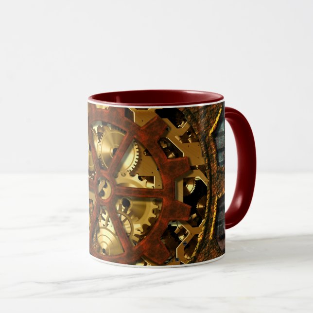 Tasse de Steampunk 11 (Devant droit)