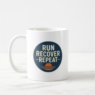Tasse de style de vie de course à pied « Courir. R